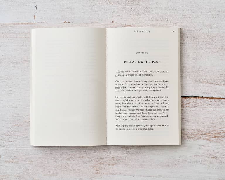 The Mountain Is You - Brianna Wiest - Paperback book