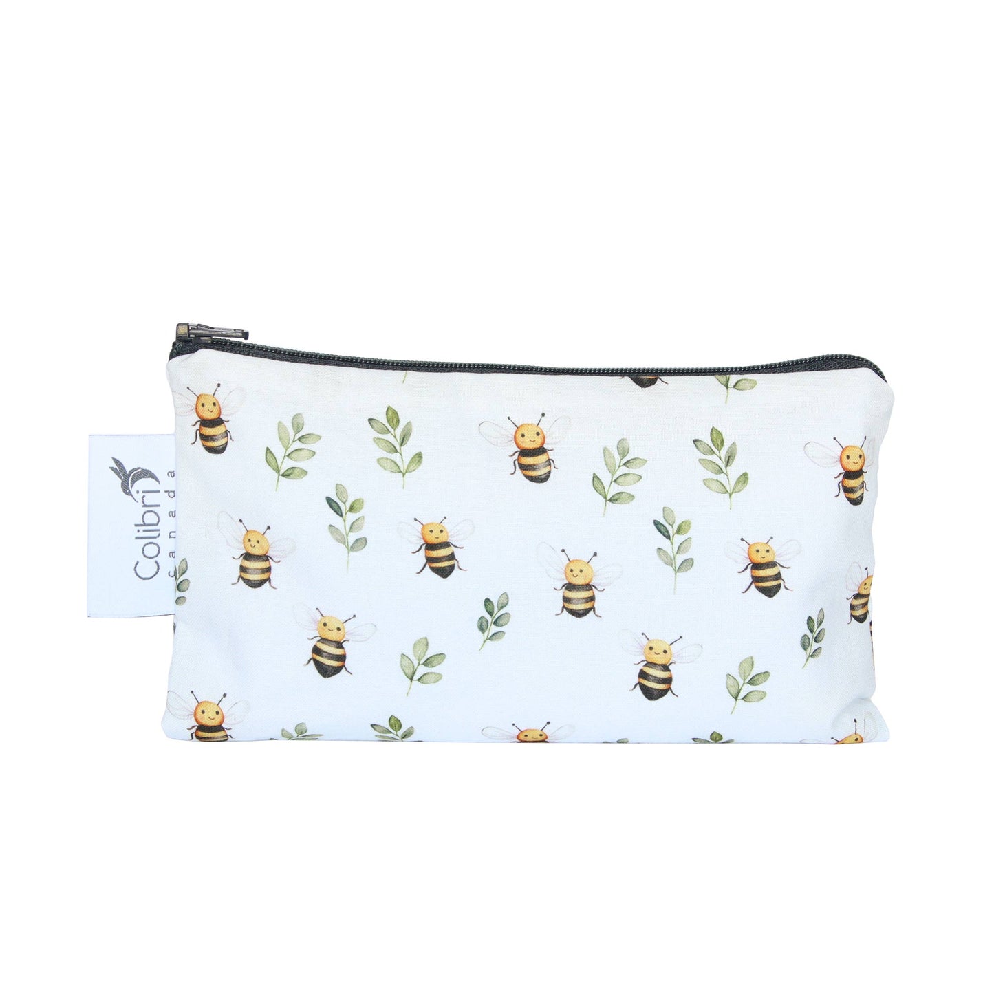 Reusable Snack Bag - Honey Bees (Medium)