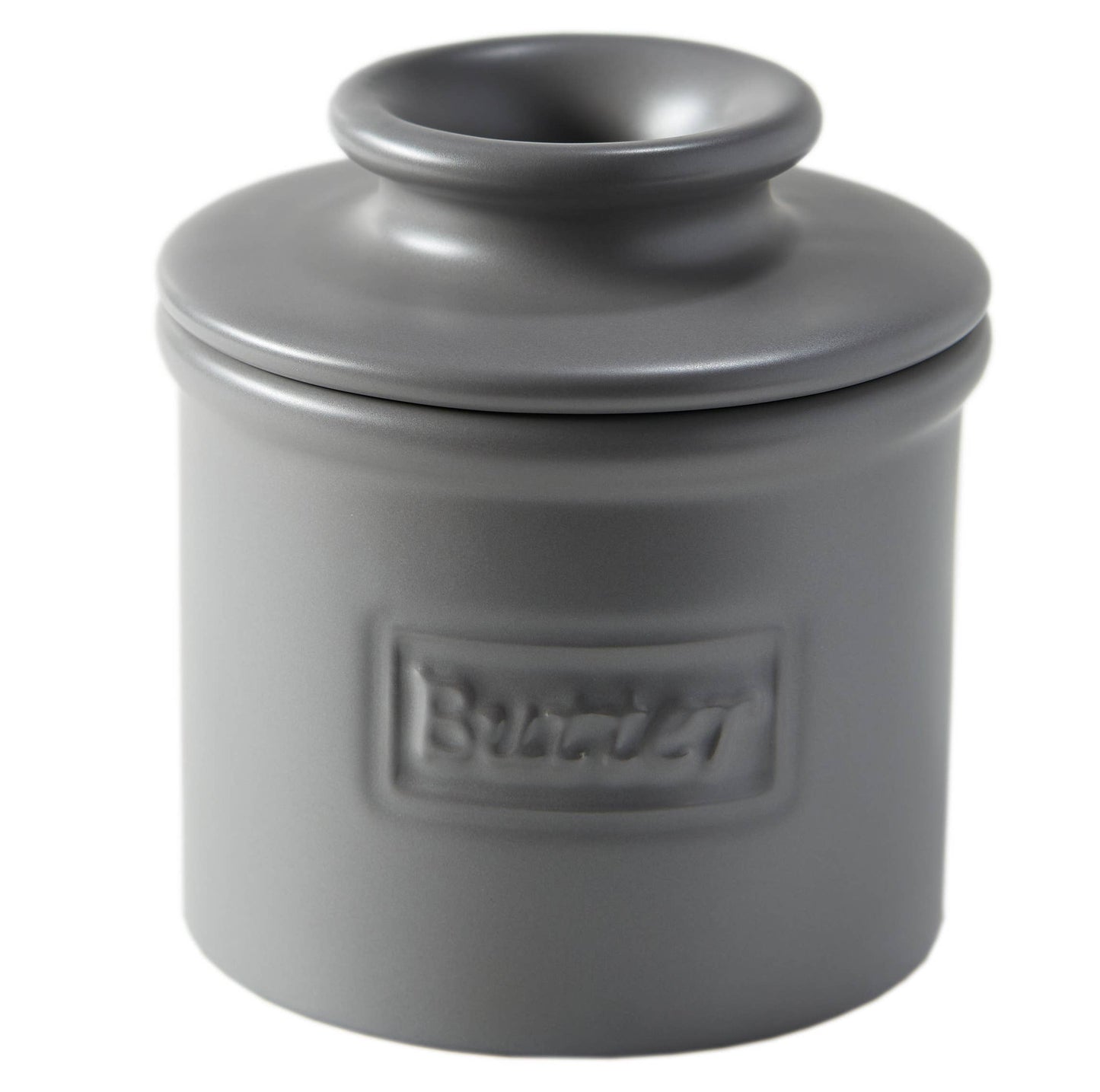The Original Butter Bell® Crock - Matte Gray