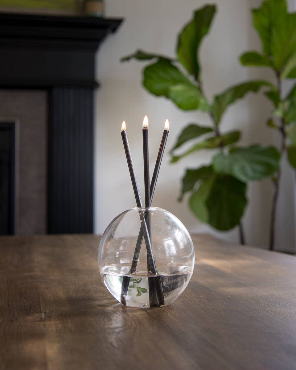 Everlasting Candle - Neva Vase, Clear
