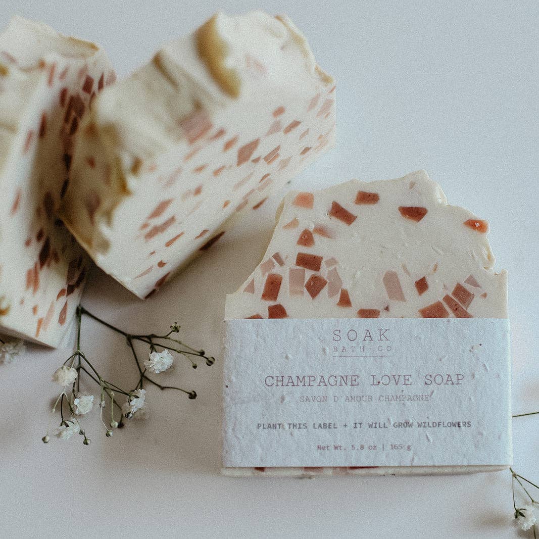 SOAK Bath Co - Champagne Love Soap Bar