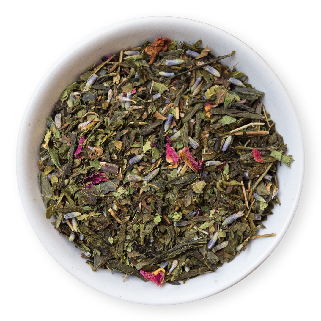 Lavender Mint - Green Tea: 50g pouch