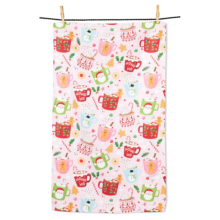 Holiday Kitchen Towel Cocoa