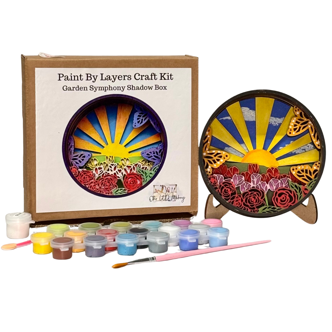 Garden Symphony Shadow Box Kit