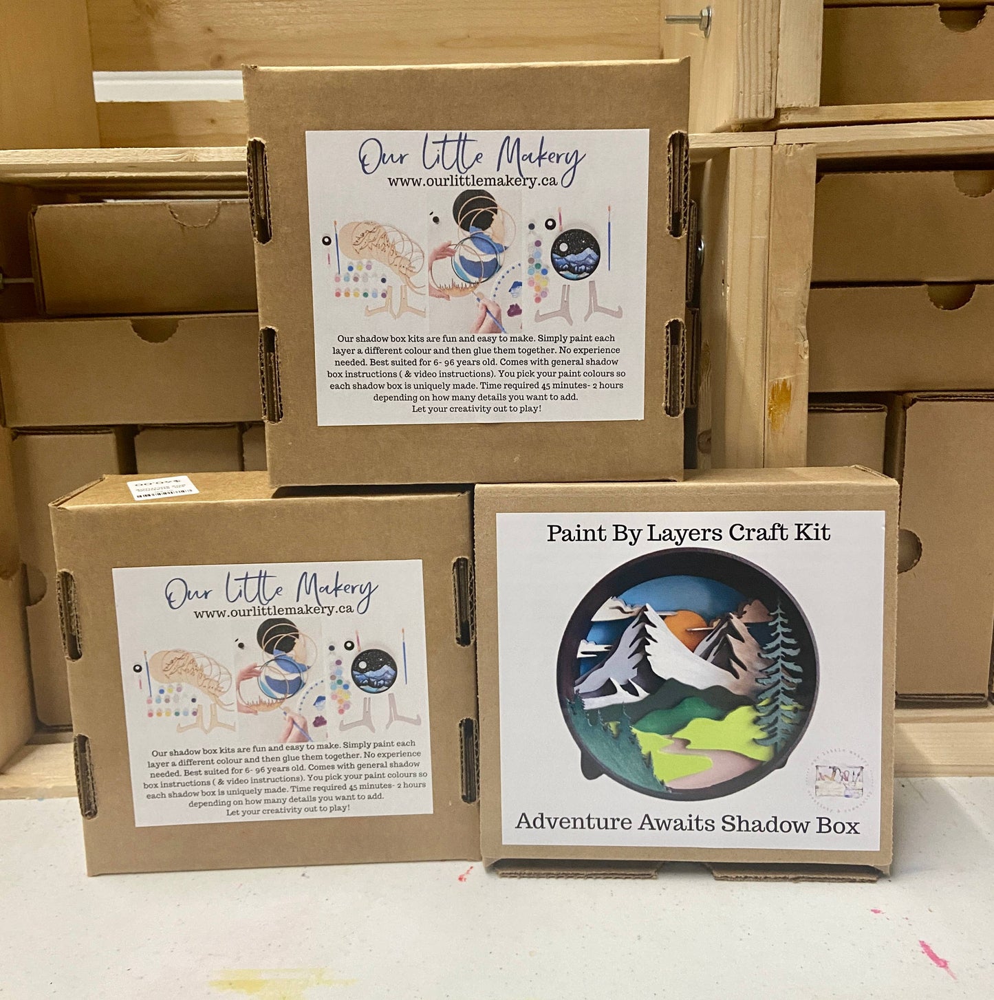 Penguin Shadow Box Kit