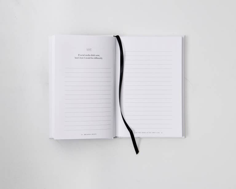 I Am The Hero Of My Own Life - Brianna Wiest - guided journal