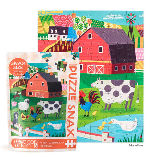 WerkShoppe - Farm Friends Puzzle Snax (48 Piece)