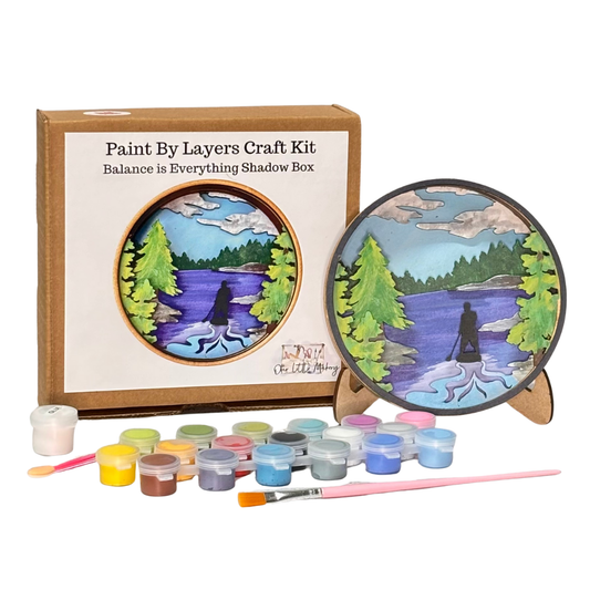 Paint by Layers - Balance is Everything - Shadow Box Kit
