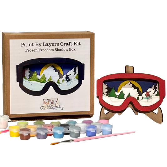 Frozen Freedom Shadow Box Kit