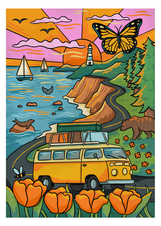 Holiyay Puzzles - On the road (500 pieces)