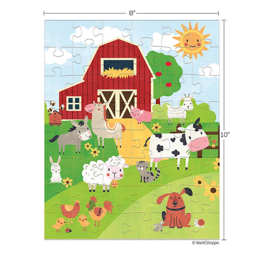 WerkShoppe - Farm Life Puzzle Snax (48 Piece)