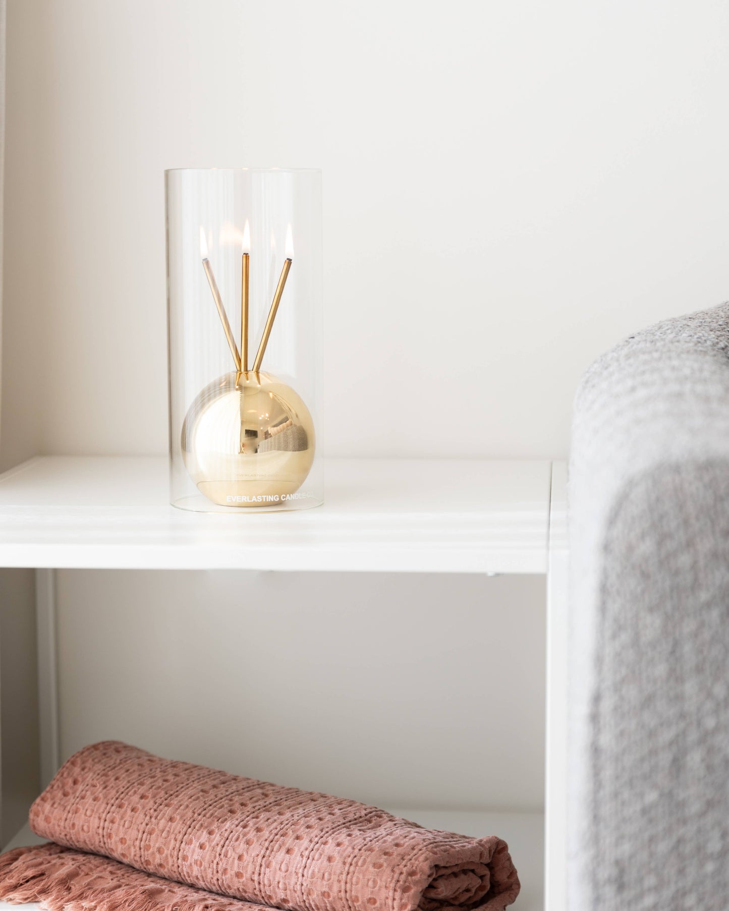Everlasting Candle - Hurricane Vase
