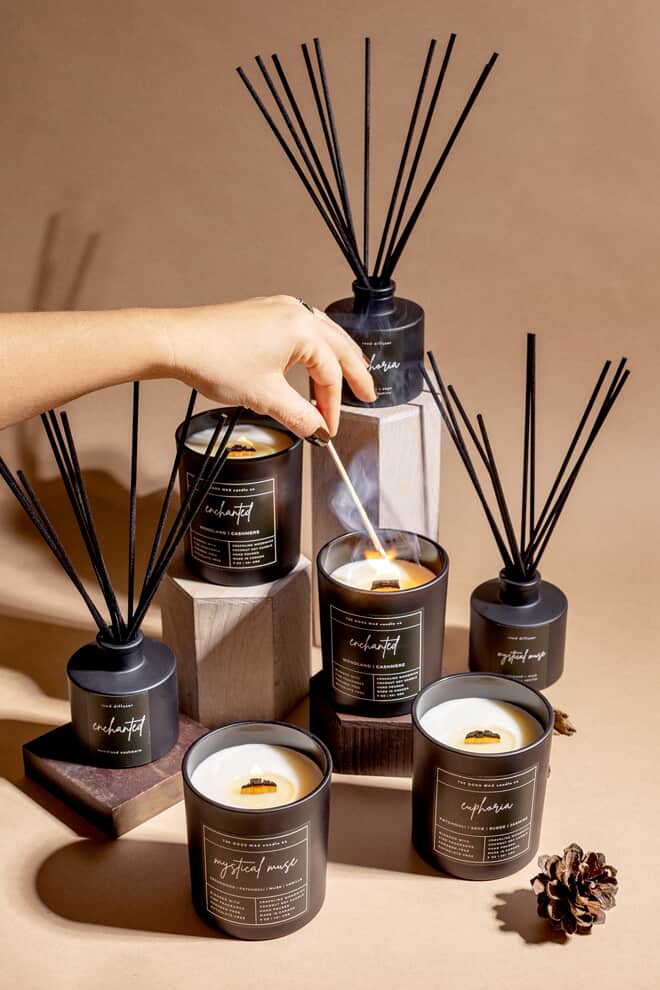 The Good Wax "Enchanted” - reed diffuser