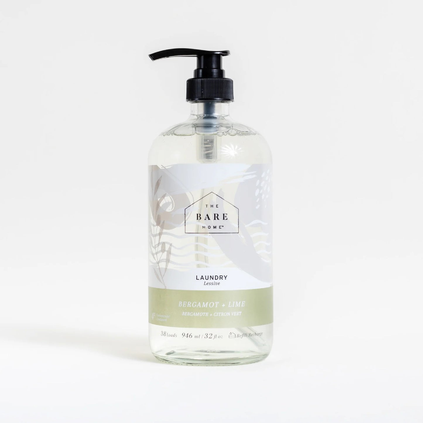 The Bare Home - Laundry Detergent (Glass Bottle)