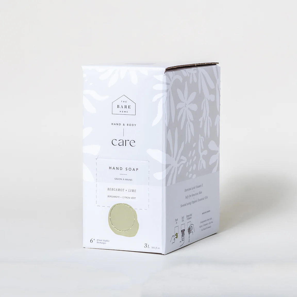 The Bare Home – Hand Soap Refill Box 3L