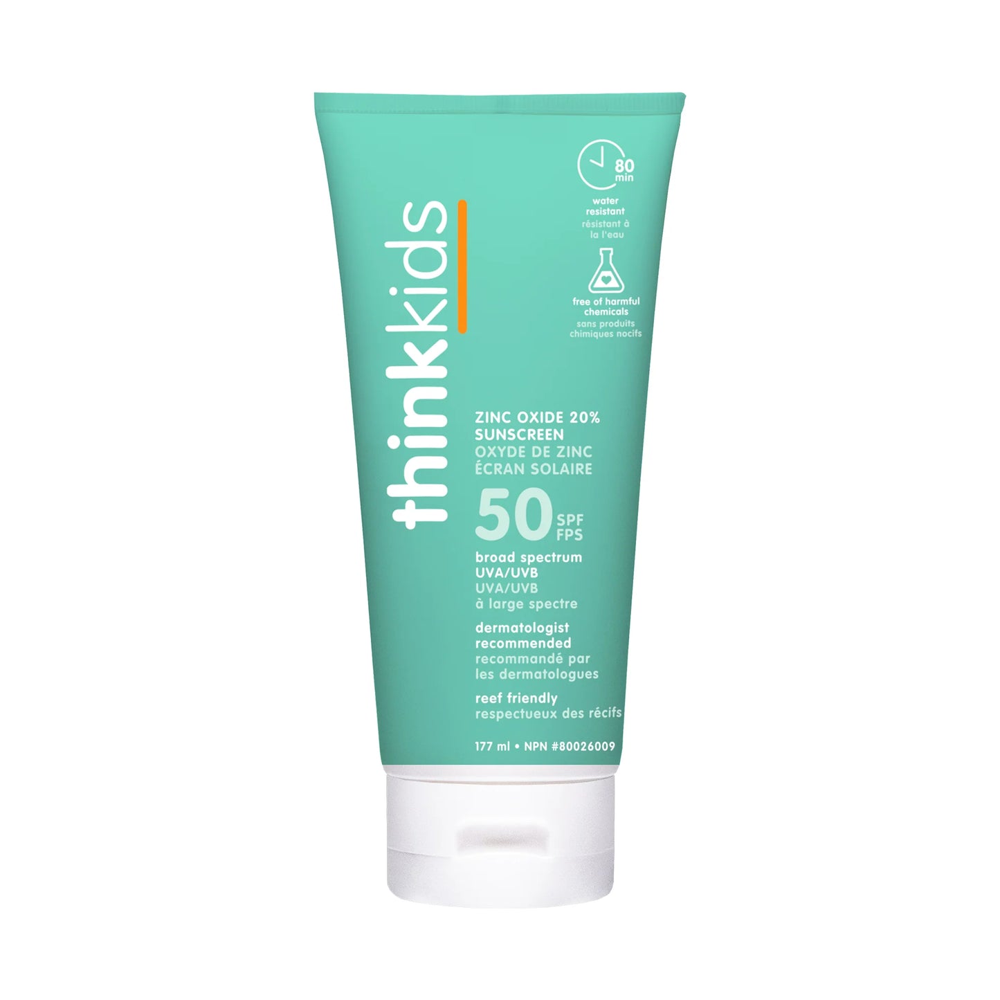 Think kids - Sunscreen 100% mineral