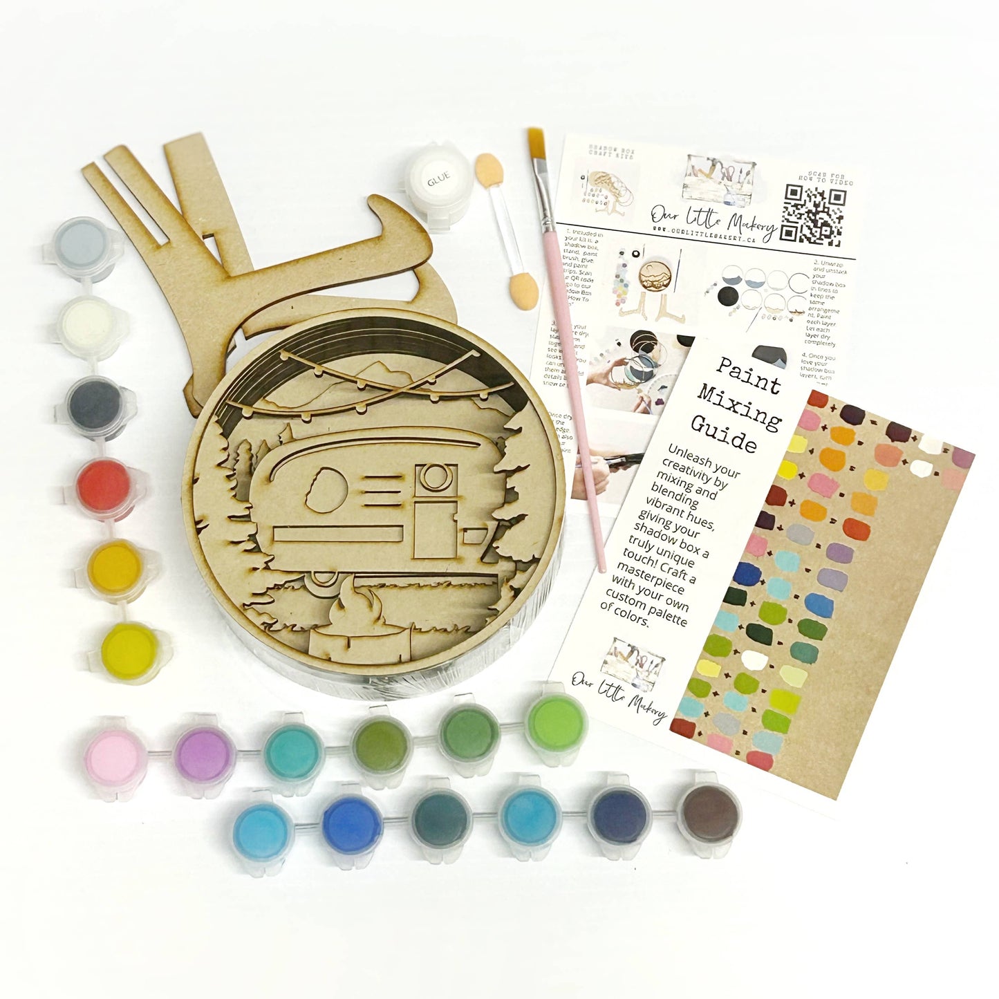 Glamping Shadow Box Kit