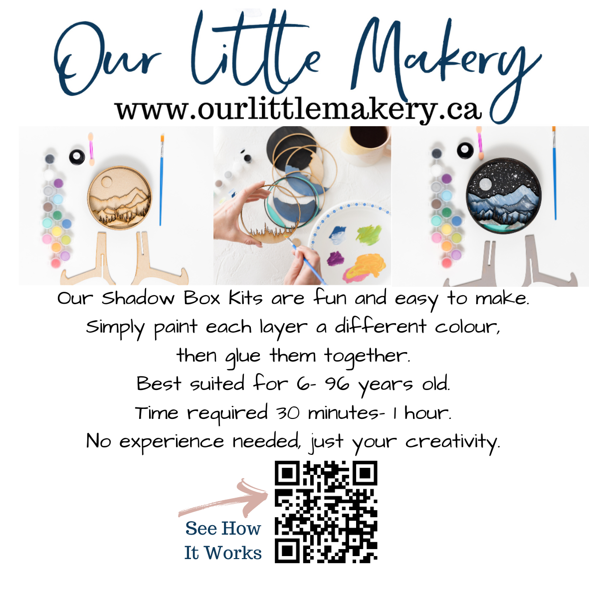 My Little Book Nook Shadow Box Kit