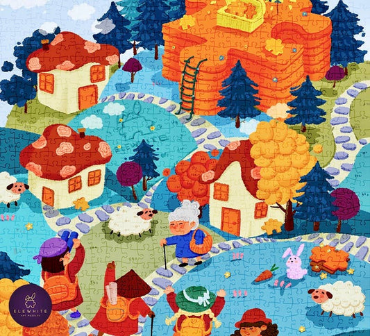 ELEWHITE - Puzzle Adventure Art Jigsaw Puzzle (1000 Pieces)