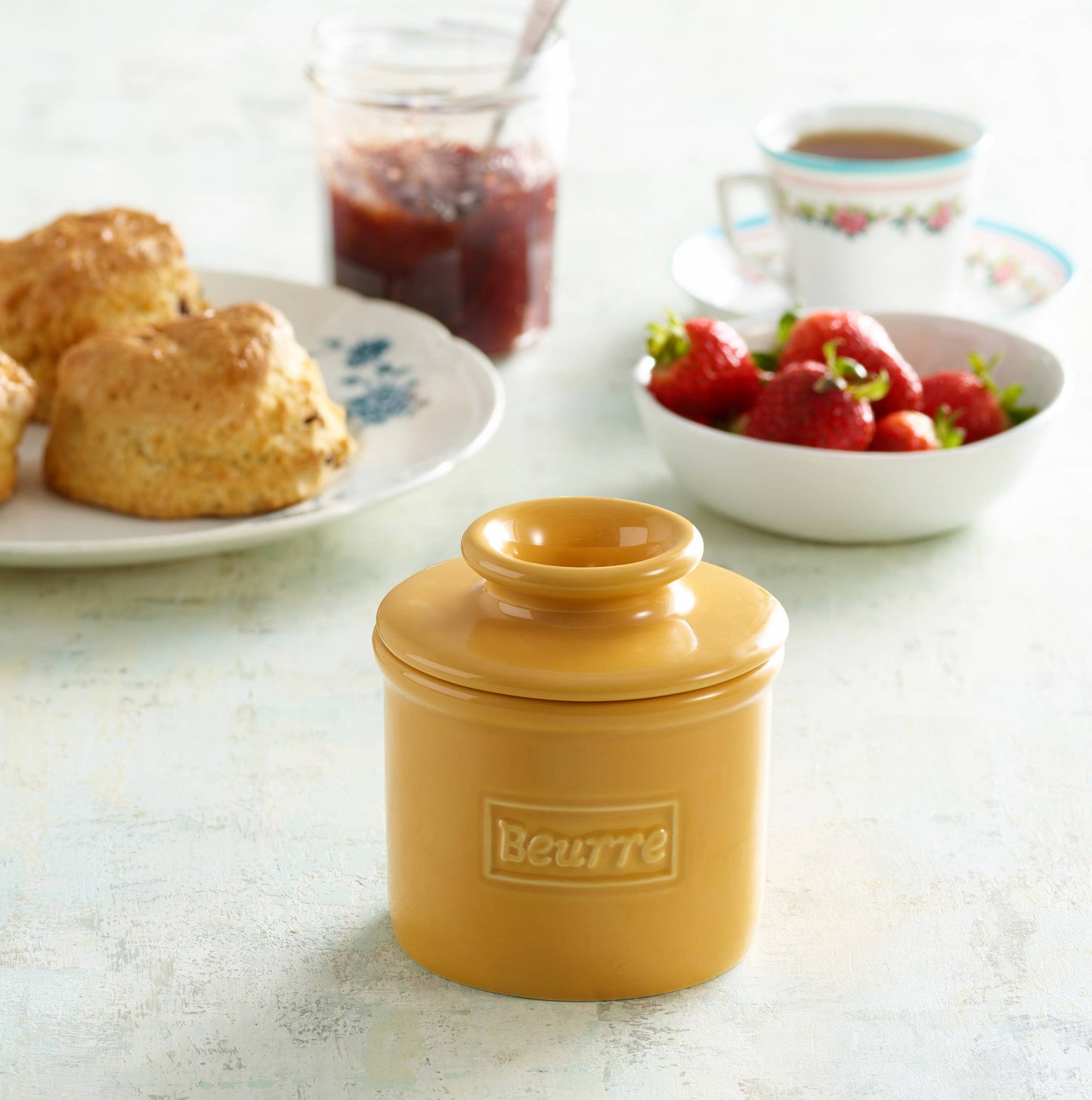 The Original Butter Bell® Crock - Golden Yellow