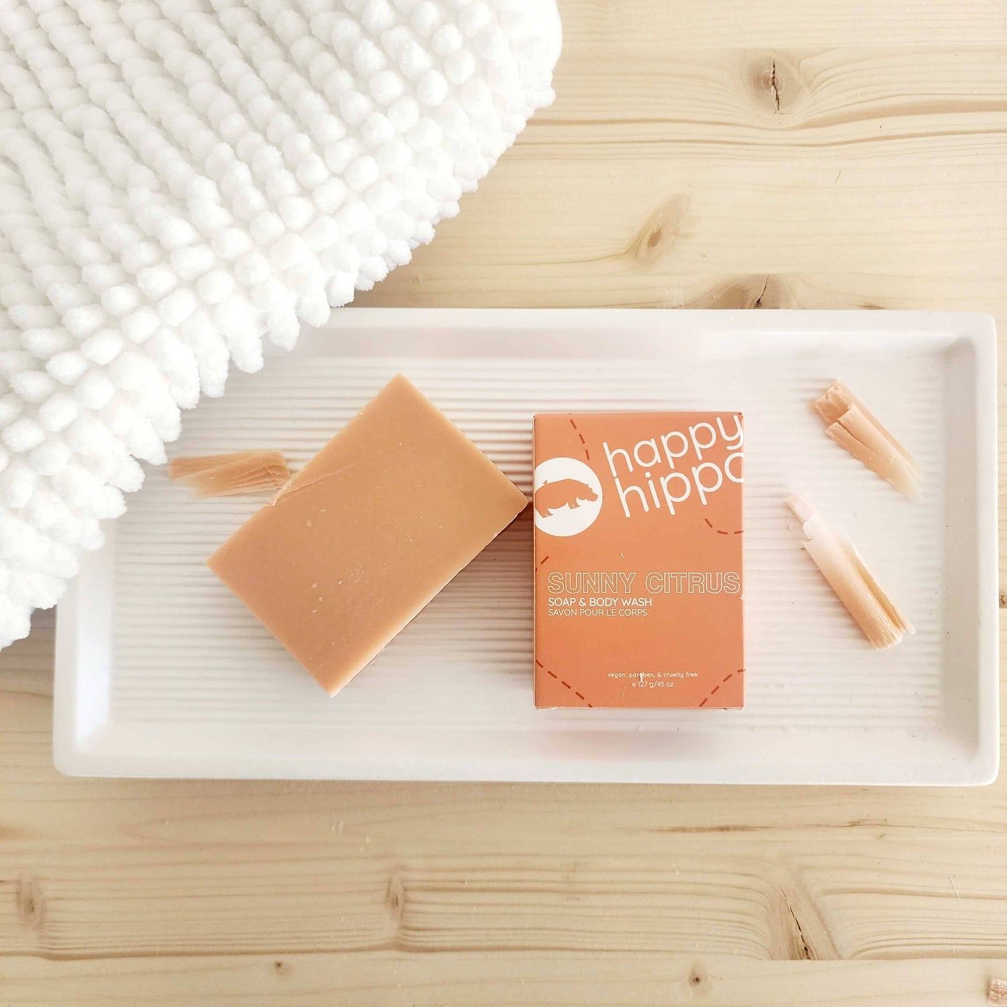 Happy Hippo Bath - Sunny Citrus - Natural Bar Soap