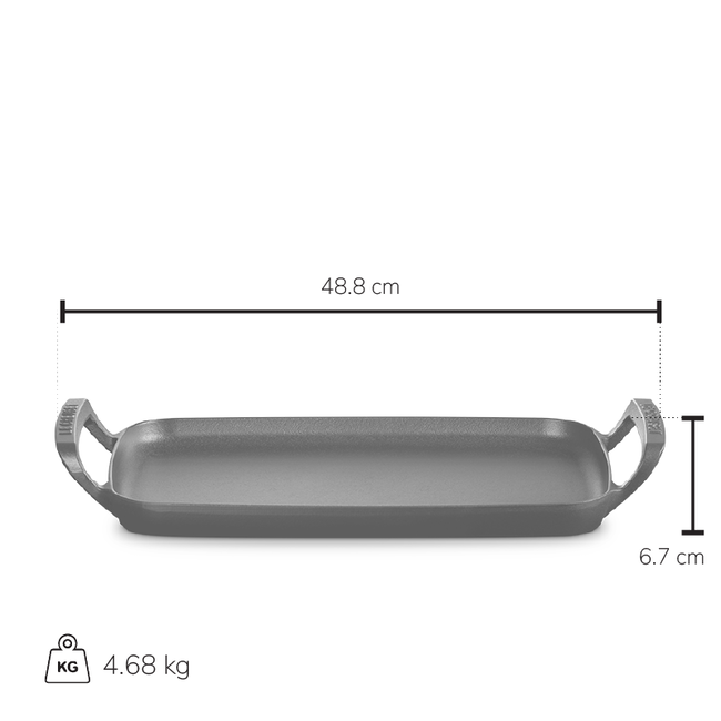 Le Creuset - Rectangular Griddle - Alpine Outdoor Collection
