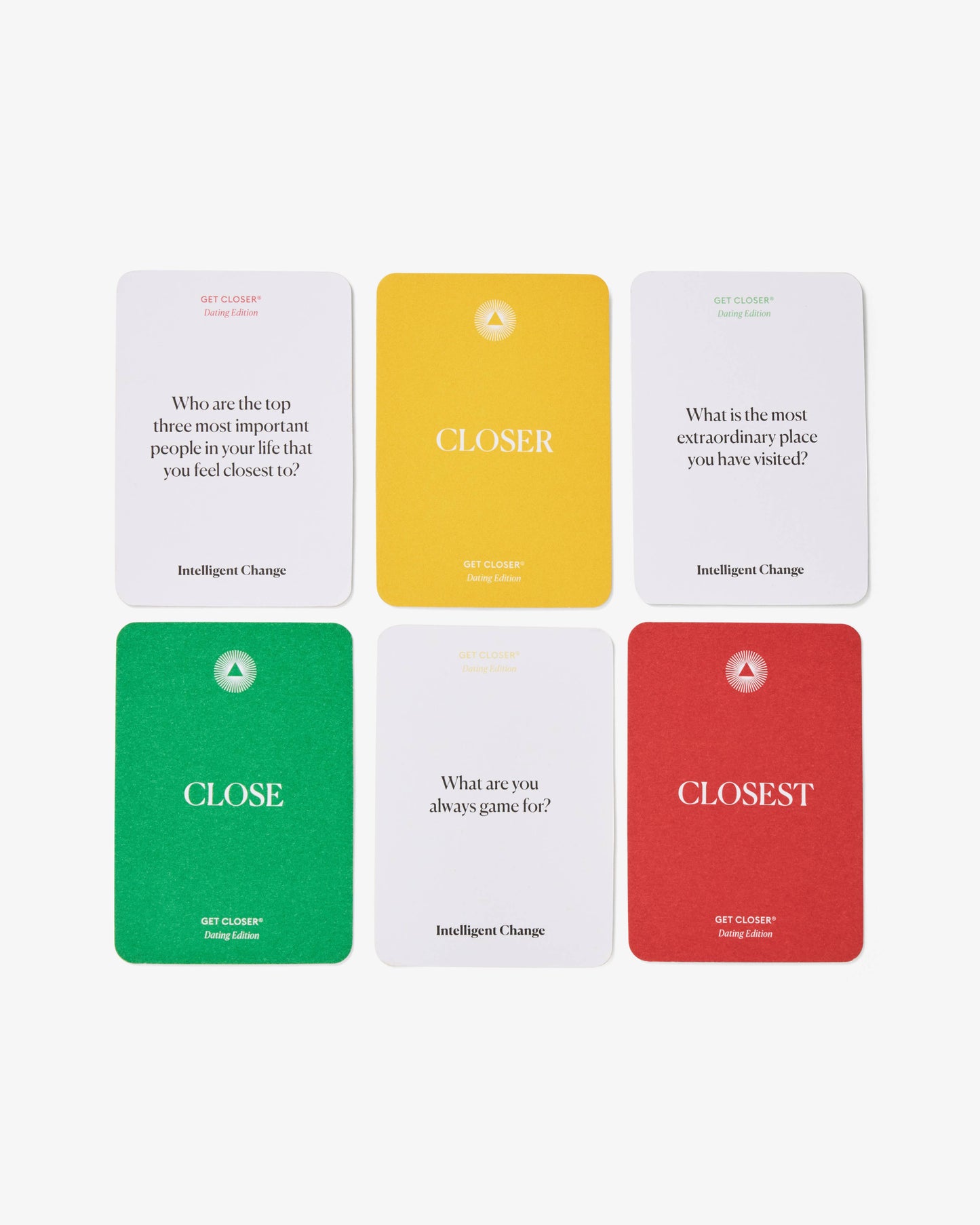 Get Closer Dating Edition - Relationship Question Card Game