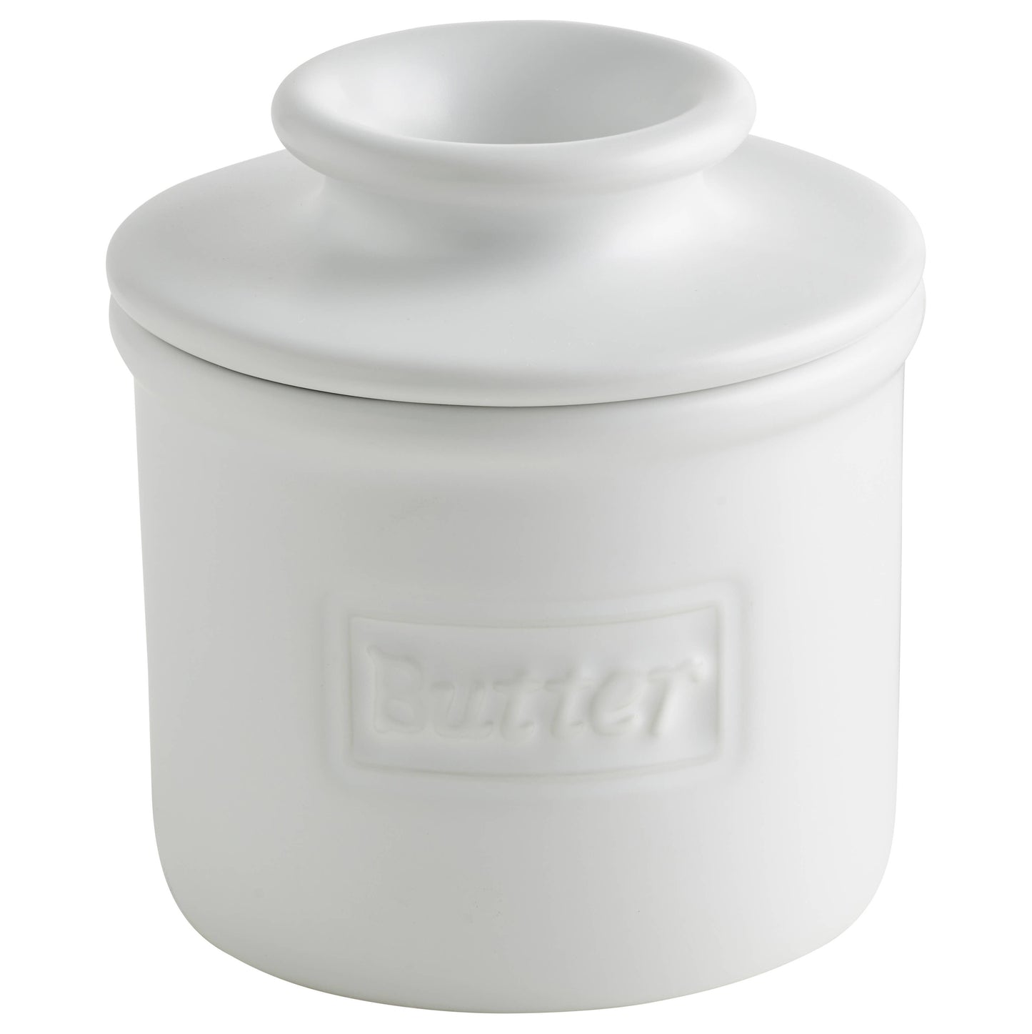 The Original Butter Bell® Crock - Matte White