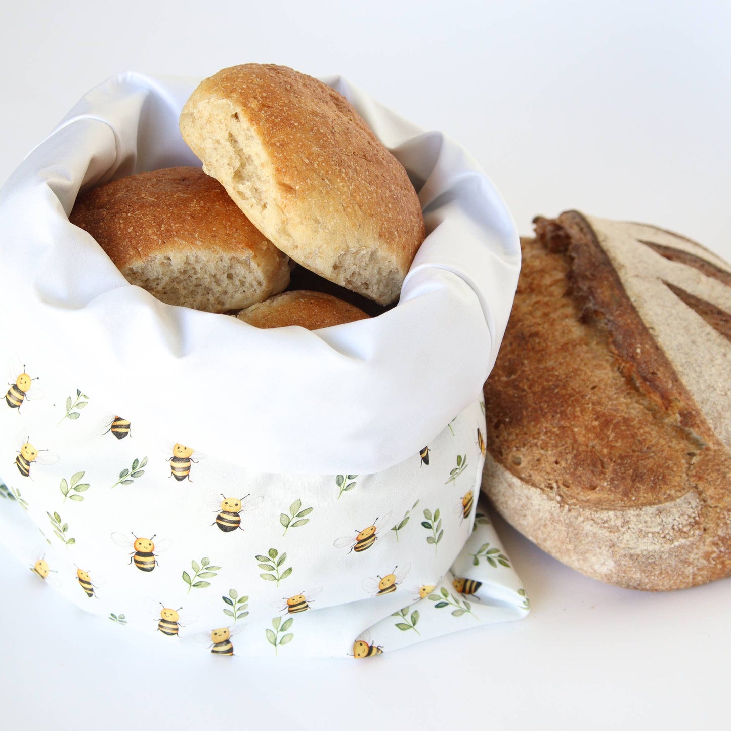 Reusable Bread Bag - Honey Bees