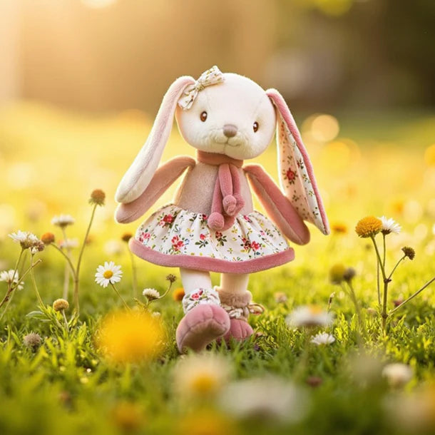 Bukowski Bibi - bunny flowers skirt