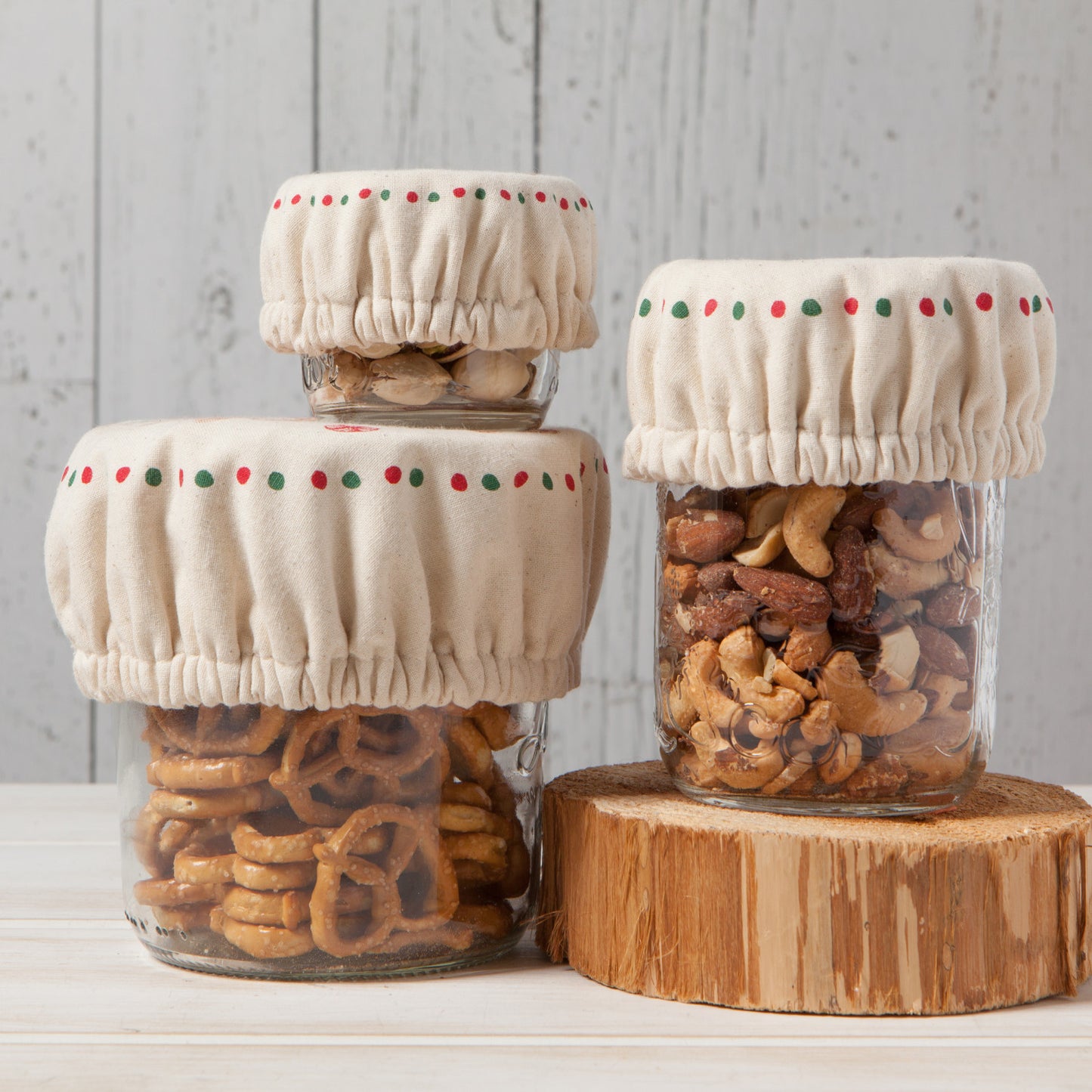 Snowflakes Mini Bowl Reusable Covers (Set of 3)