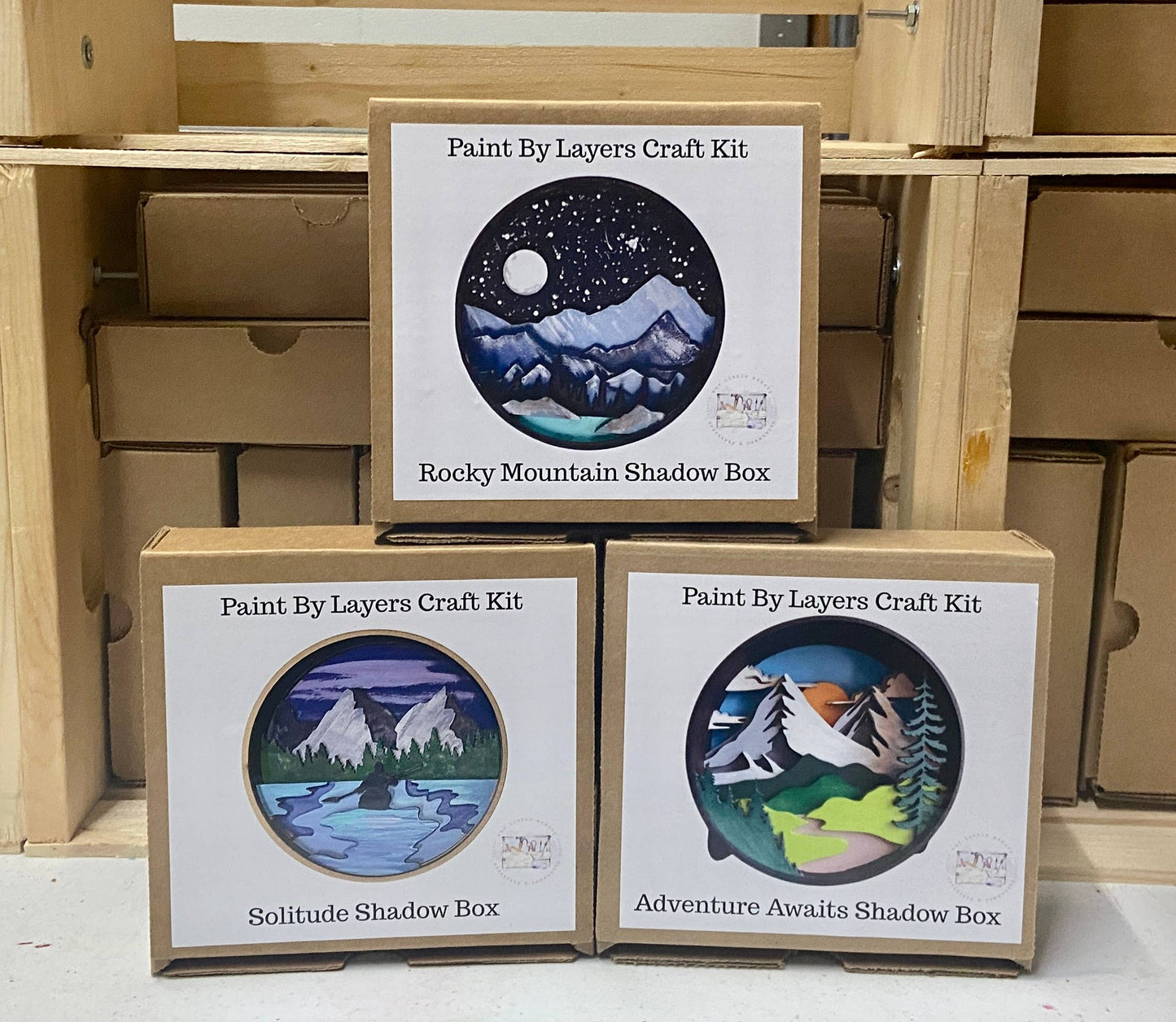 Penguin Shadow Box Kit