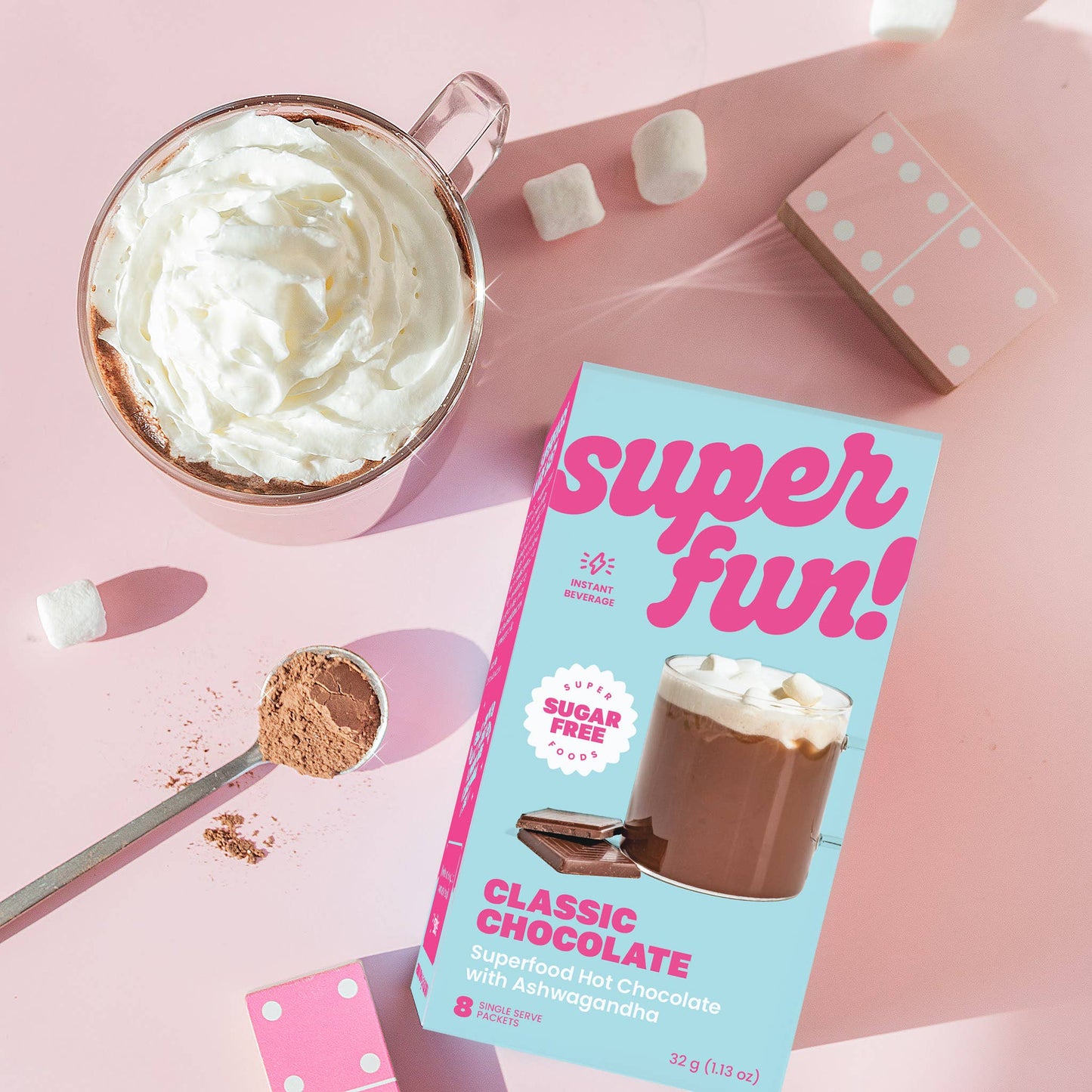 Superfun! Classic Chocolate Superfood Hot Chocolate