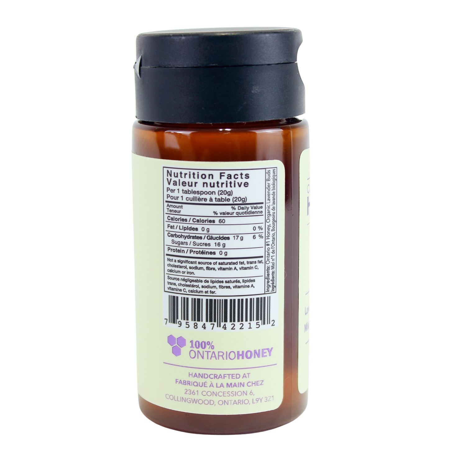 Collingwood Honey Farms - Lavender 250g (no drip)