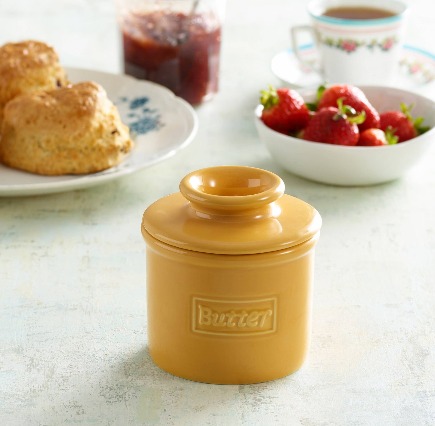 The Original Butter Bell® Crock - Golden Yellow