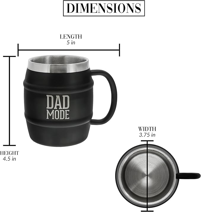 Mug - Dad Mode - Stainless Steel