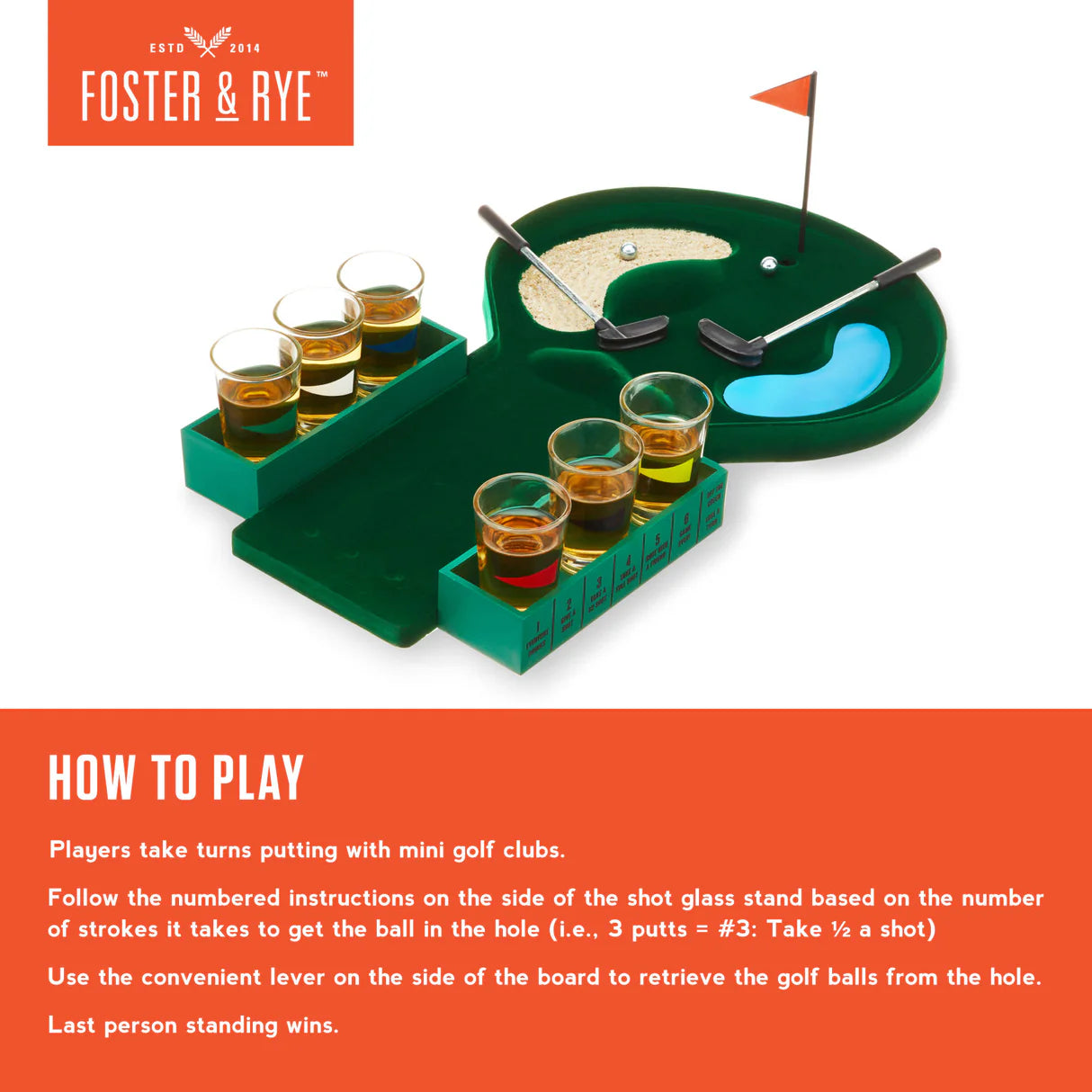 Putt & Shot - Mini Golf Drinking Game