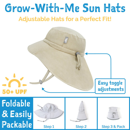 Jan & Jul - Cotton Adventure Hat - Strawberry (XL)