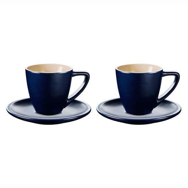 Le Creuset Minimalist Espresso Cups and Saucers