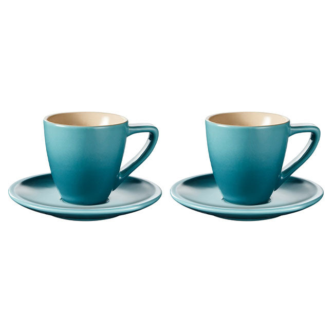 Le Creuset Minimalist Espresso Cups and Saucers