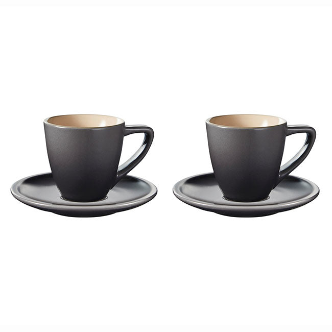 Le Creuset Minimalist Espresso Cups and Saucers