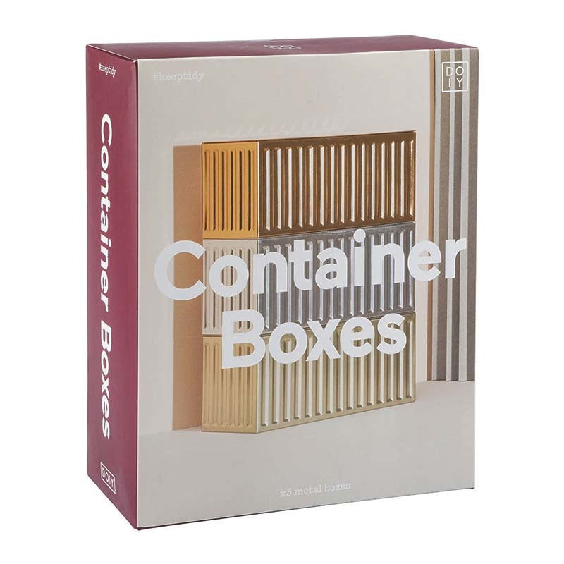 SHIPPING CONTAINER STORAGE SET