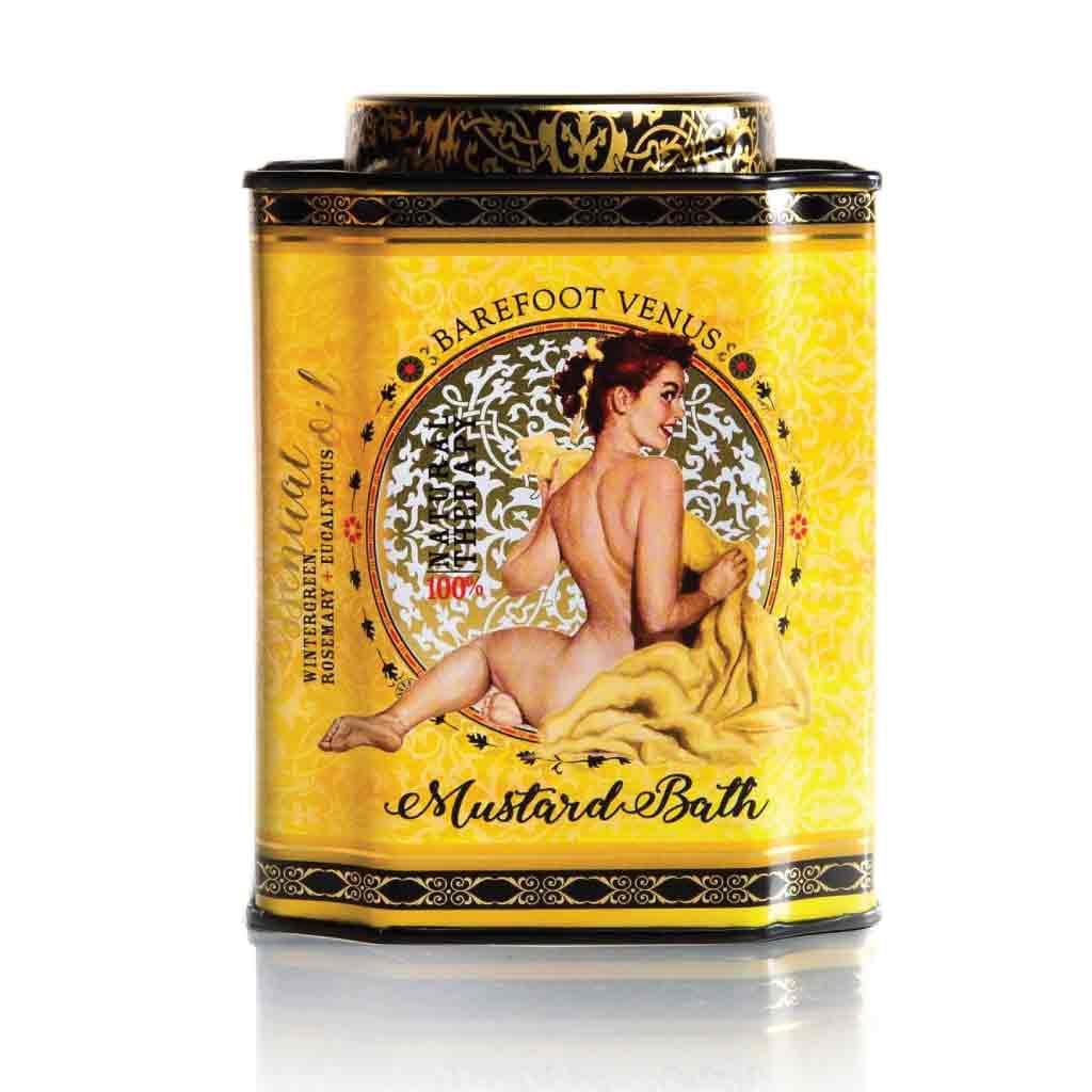 Barefoot Venus - Therapeutic Mustard Bath - Tin 480g