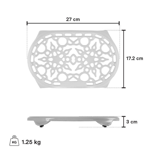 Le Creuset Cast Iron Oval Trivet