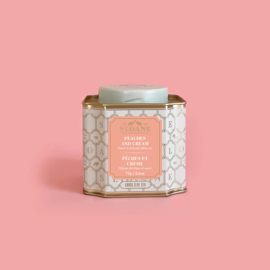 Sloane Tea - Peaches and Cream - Signature Caddy