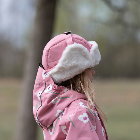 Jan & Jul - Toasty-Dry Trapper Hats (Dusty Pink)