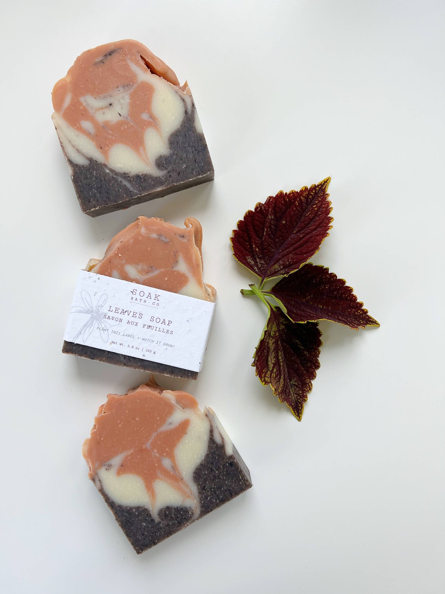 SOAK Bath Co - Leaves Soap Bar