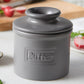 The Original Butter Bell® Crock - Matte Gray