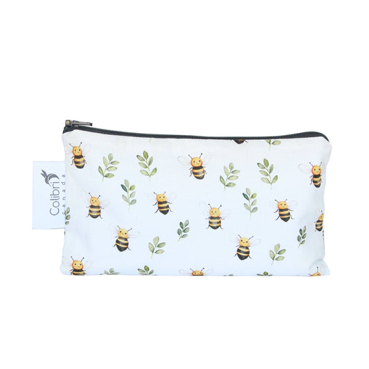 Reusable Snack Bag - Honey Bees (Medium)