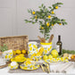 Lemons Ceramic Tabletop Decorative Series: Utensils Holder